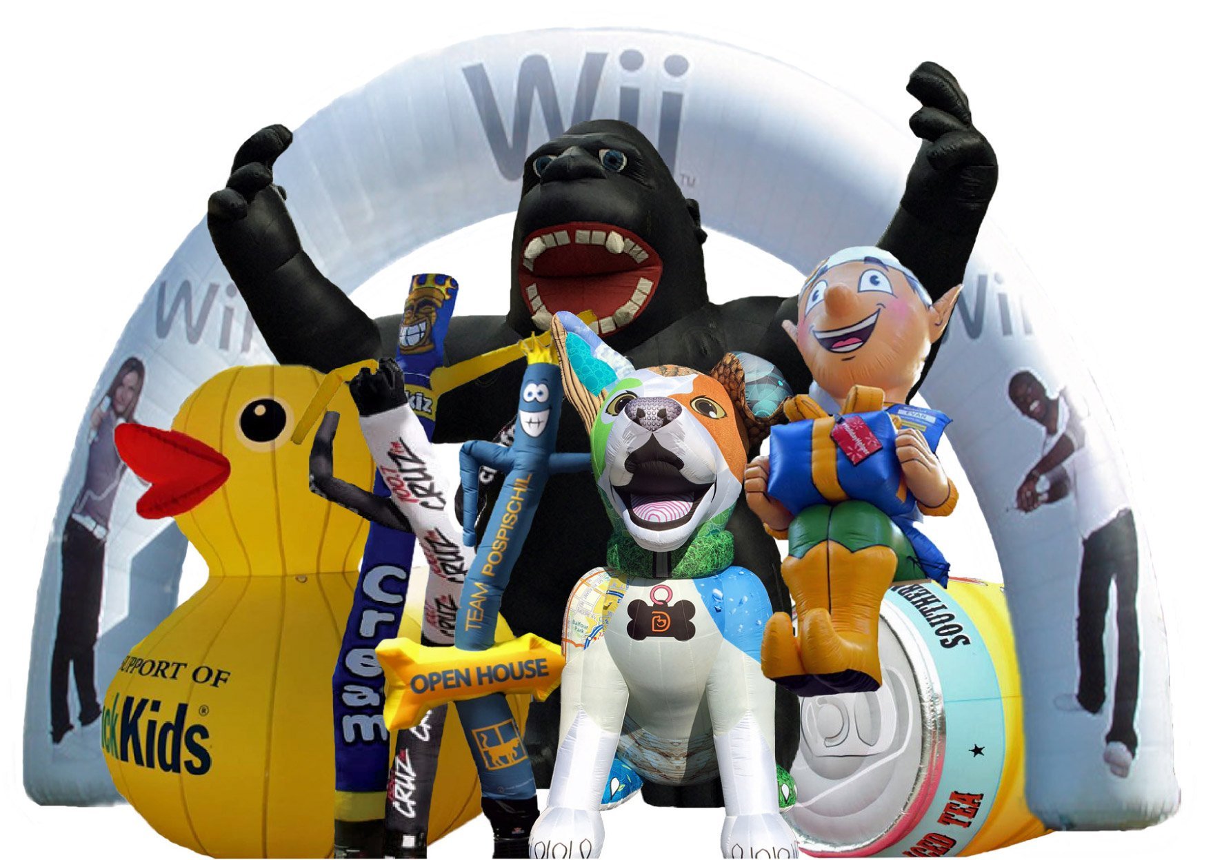 Custom Inflatables portfolio Custom Inflatables