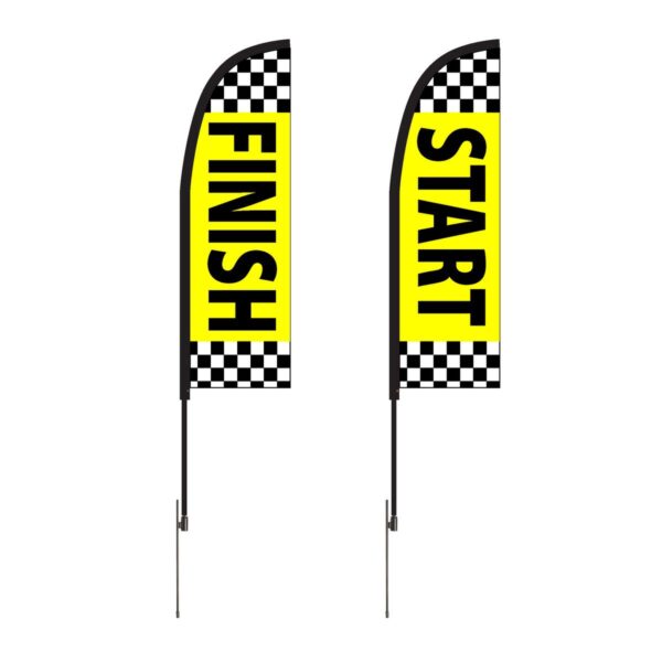 Start Finish Flag
