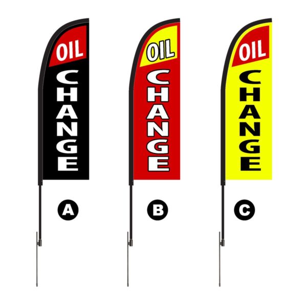 Oil Change Flag