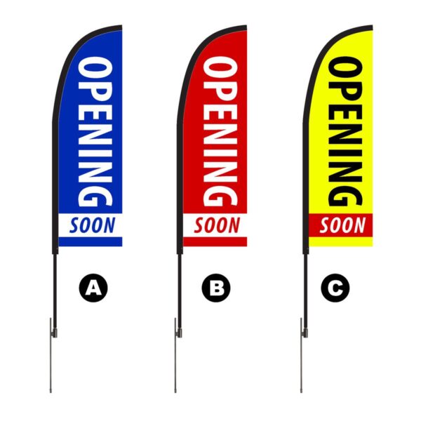 Opening Soon Flag