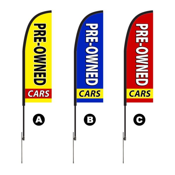 PreOwned Cars Flag