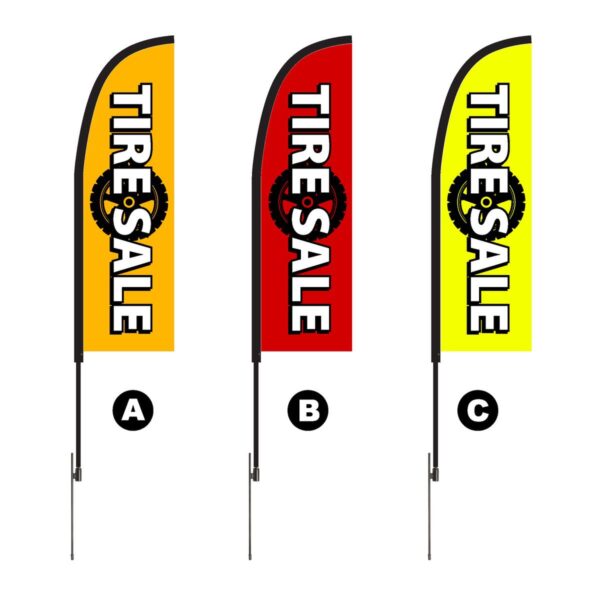 Tire Sale Flag